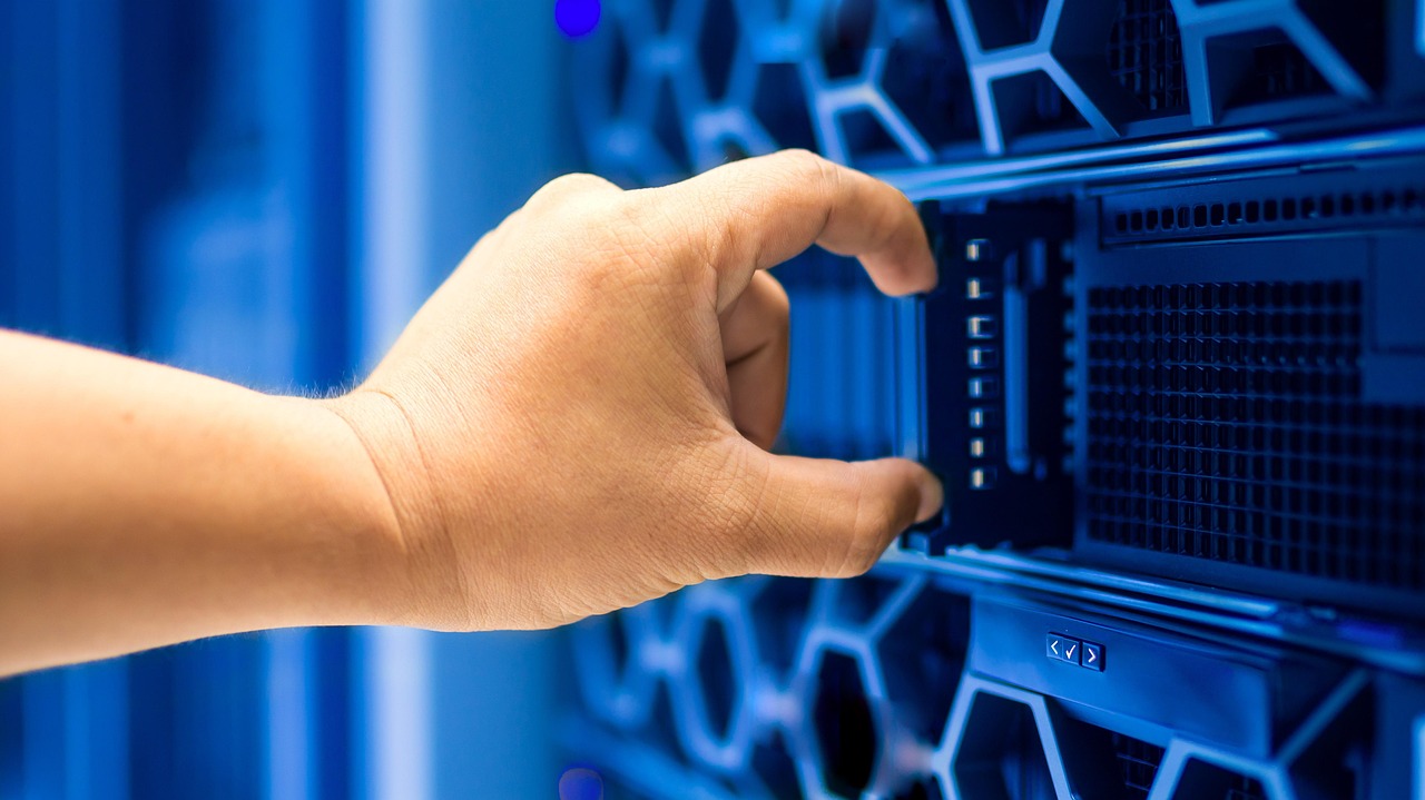 server rack maintenance technician